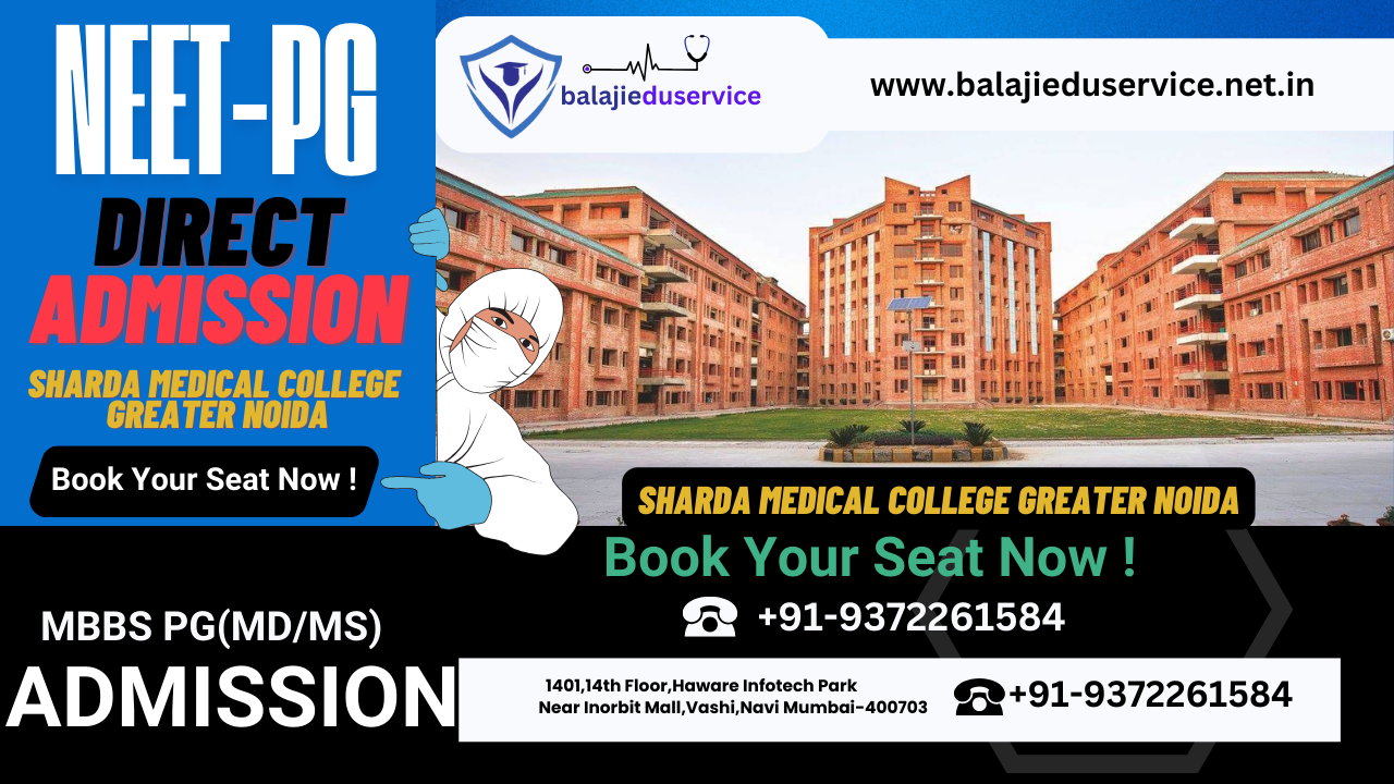 9372261584@Direct Admission In Sharda Medical College Greater Noida